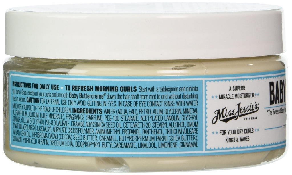 Baby Moisturizing Cream - Softening & Detangling for Natural Hair 8 oz