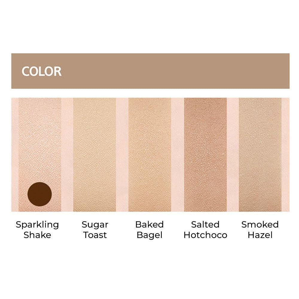 Contouring Powder Set with 4 Colors for Natural Face Definition