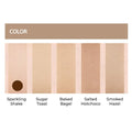 Contouring Powder Set with 4 Colors for Natural Face Definition