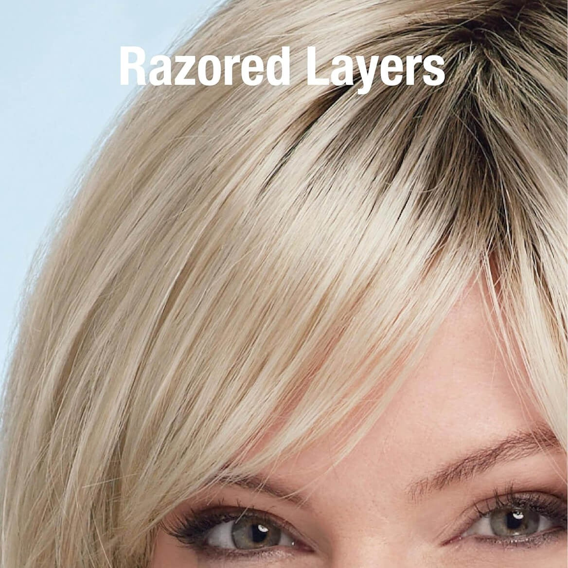 Breathable Wig with Textured Bob Style and CoolCap Technology