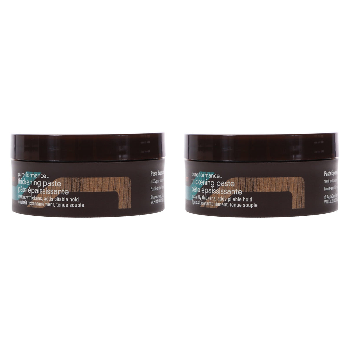 Men Thickening Hair Paste - Fuller Hair Styling Pomade 2.6 oz Pack of 2