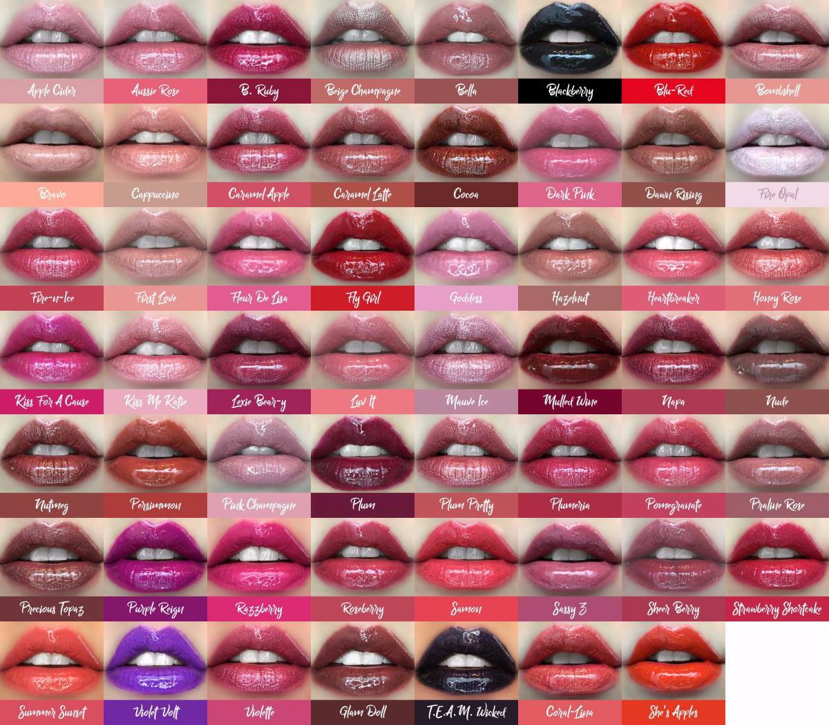 Long-Lasting Lipstick Set with All Shades - Smudge-Proof & Waterproof