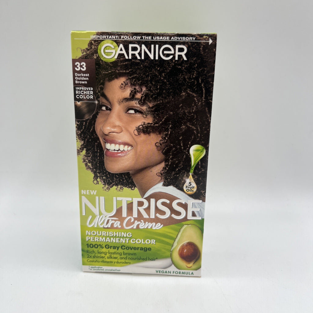 Darkest Golden Brown Hair Dye 2 Pack - Permanent Hair Color