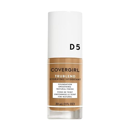 Liquid Foundation Makeup Tawny D5 - Natural, Buildable Coverage 1 oz