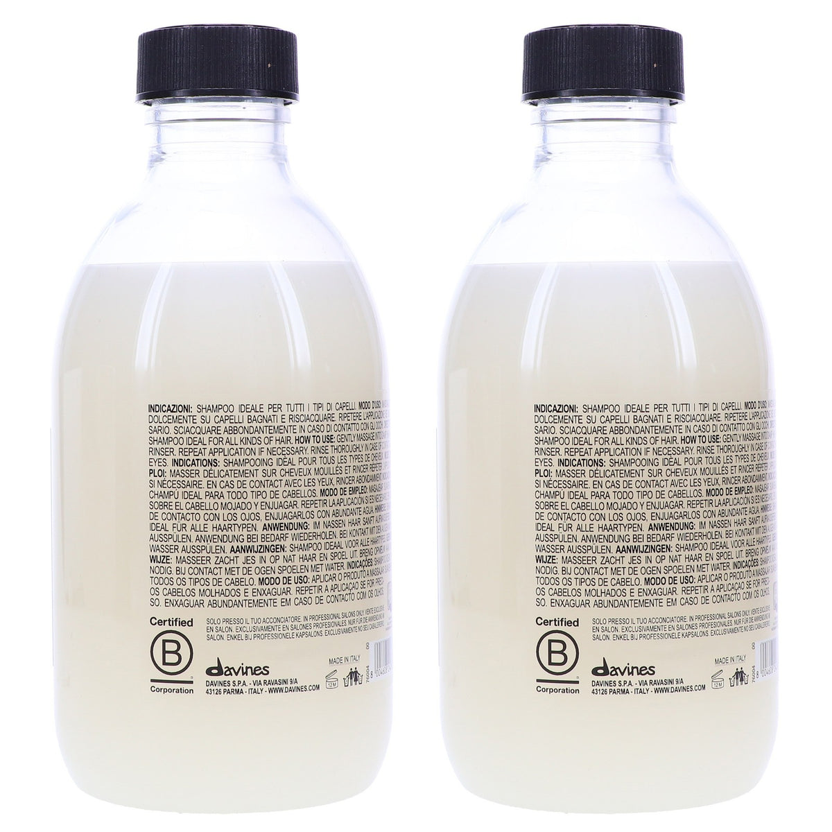 Davines OI Shampoo 9.47 oz Pack for Shiny, Voluminous Hair
