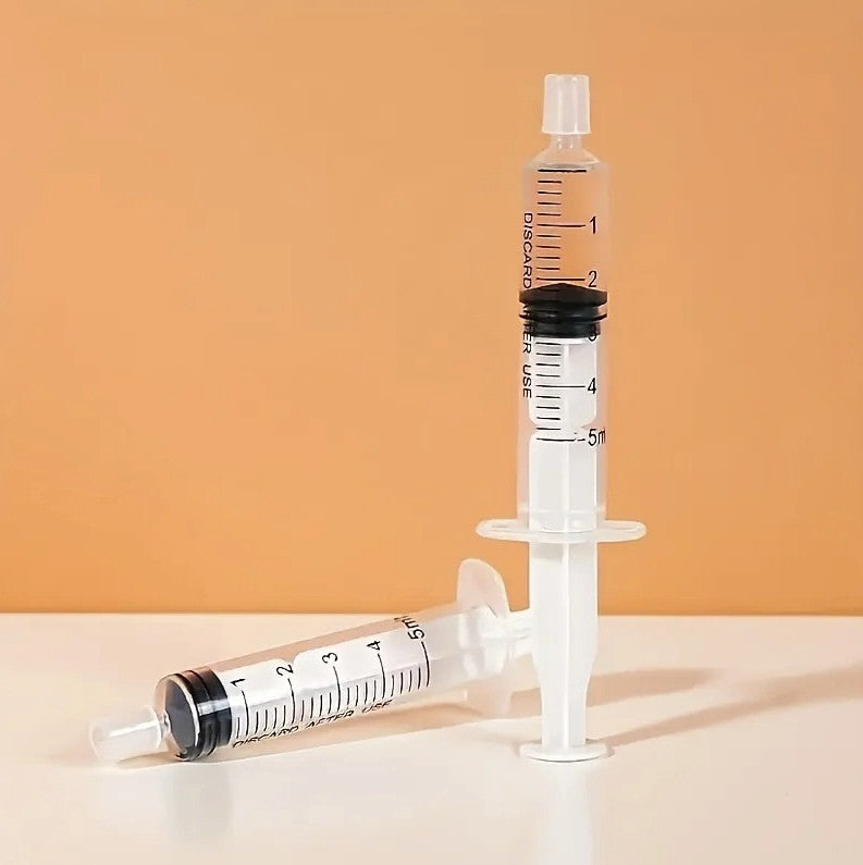10pcs 5ml Plastic Perfume Syringe Dispenser Set for Refilling and Transfer