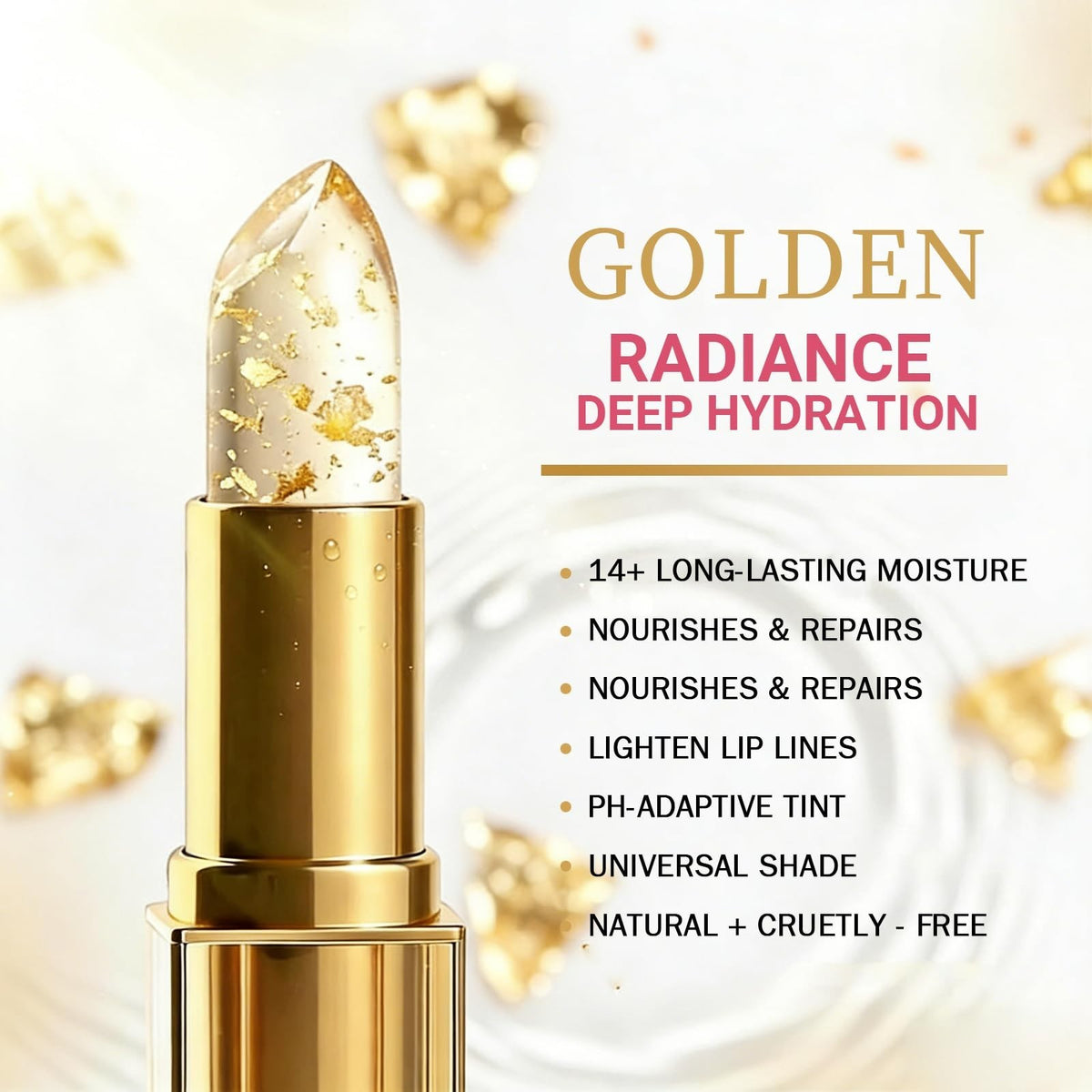 Color Changing Lipstick with Hydrating, Skin-Adaptive Formula – 1 or 2 Pack