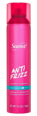 (3 Pack) Suave Flexible Hold Hairspray - Anti-Frizz & Humidity Defense 9.4oz