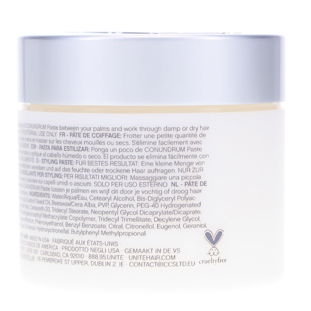 Hair Styling Paste Cream with Flexible Hold 2 oz - All Hair Types