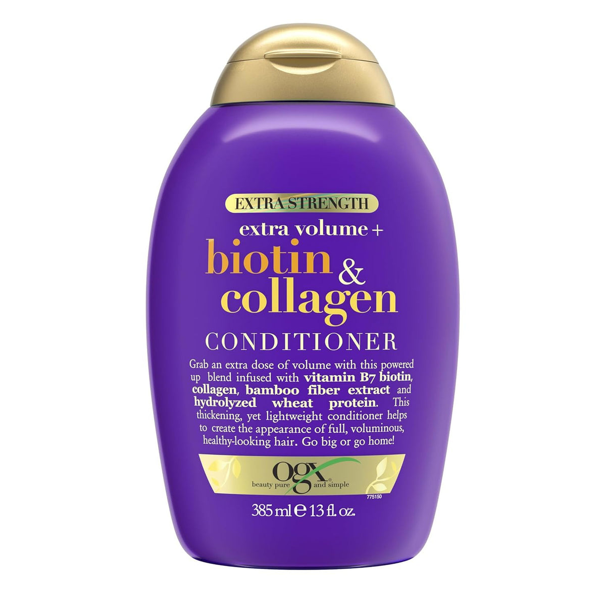 Sulfate-Free Biotin Collagen Conditioner for Thick, Full Hair - 13 Fl Oz