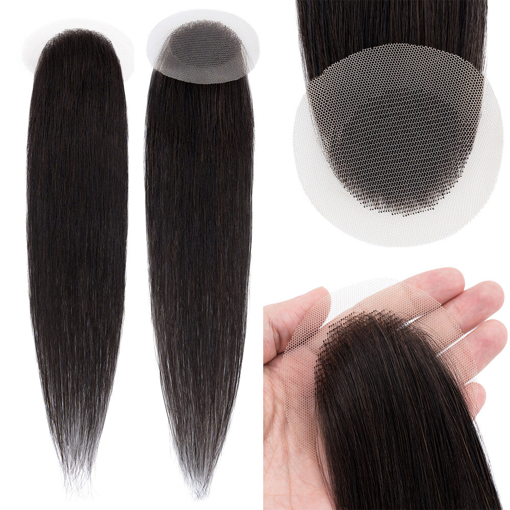 Full Lace Hair Cover-up Tape Patches for Hair Loss & Alopecia, Human Hair