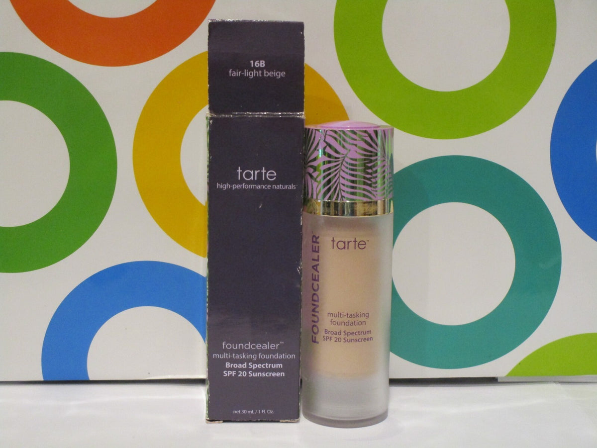 Foundcealer Foundation by Tart e — Multi-Tasking Foundation, 16 B Fair Light Beige, 1 oz