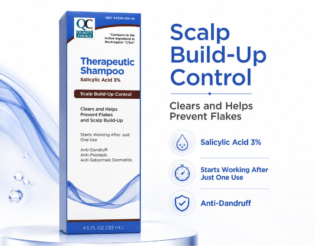 Therapeutic Dandruff Shampoo 4.5 oz Unisex Relief 5 Pack