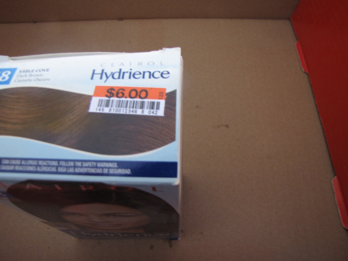 Clairol Hydrience Permanent Hair Dye #48 Dark Brown - HTF Rare