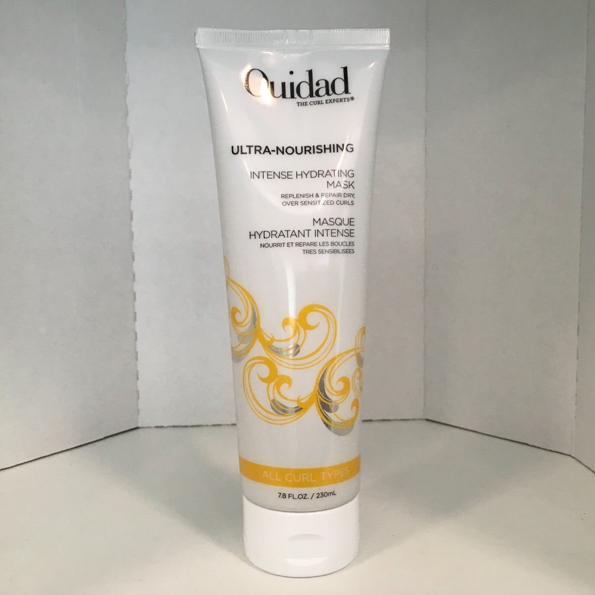 Hydrating Hair Mask for Curly Hair - Nourishing Moisture & Shine - 7.8 oz