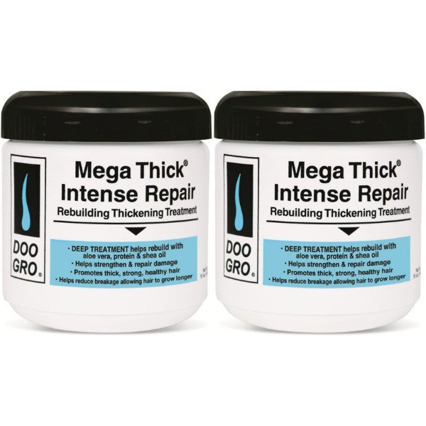 Mega Thick Hair Treatment Rebuilding & Thickening - 16oz 2-Pack