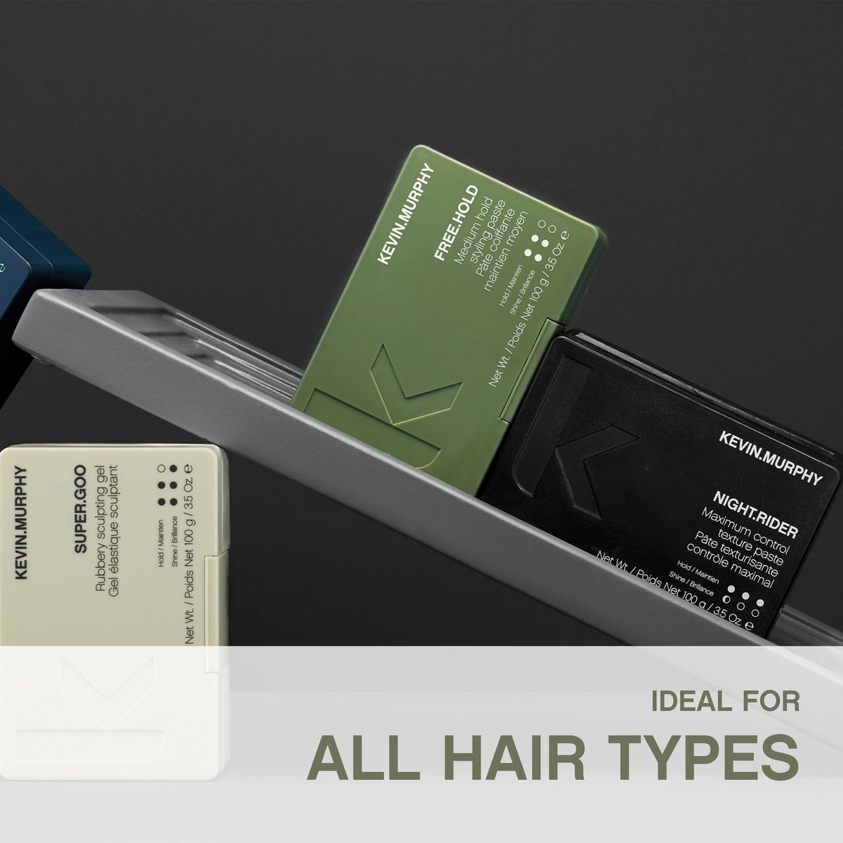 Medium Hold Hair Styling Paste for All Hair Types - Natural Shine & Thickness