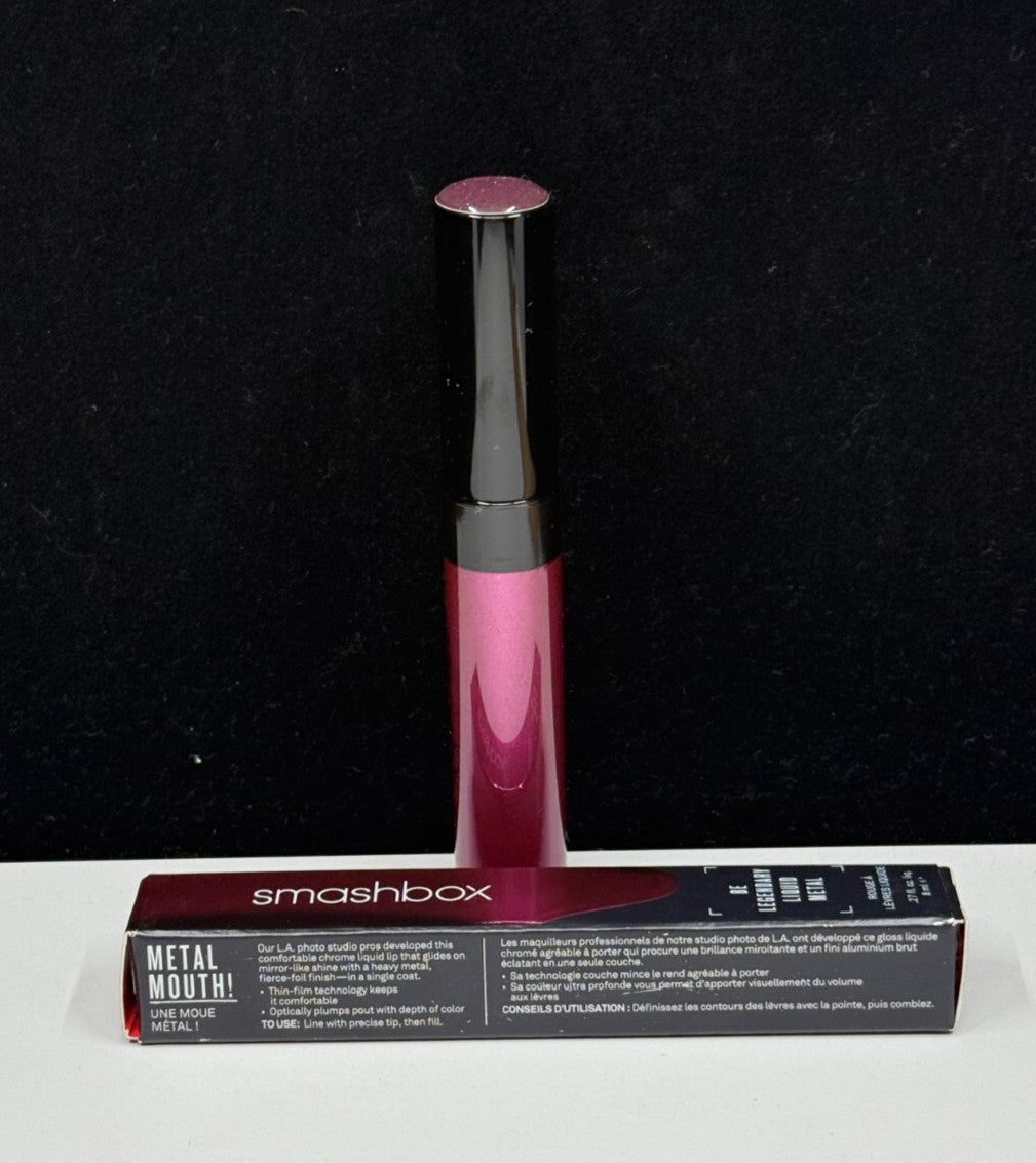 Liquid Lipstick - Smashbox Be Legendary Liquid Metal Foiled Brat 0.27 oz