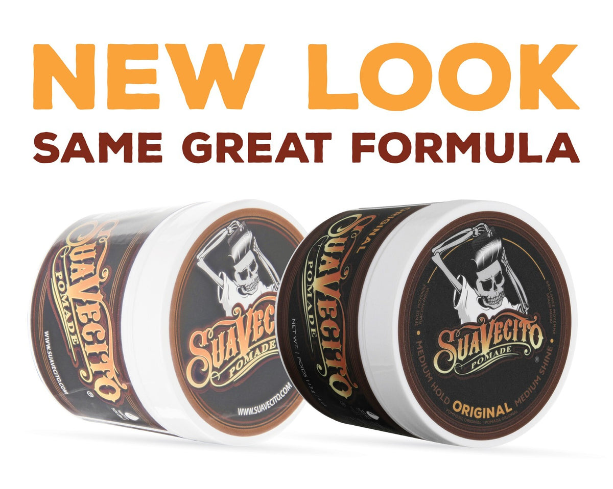Strong Hold Hair Pomade 4 oz & 32 oz - Water-Based Styling Paste