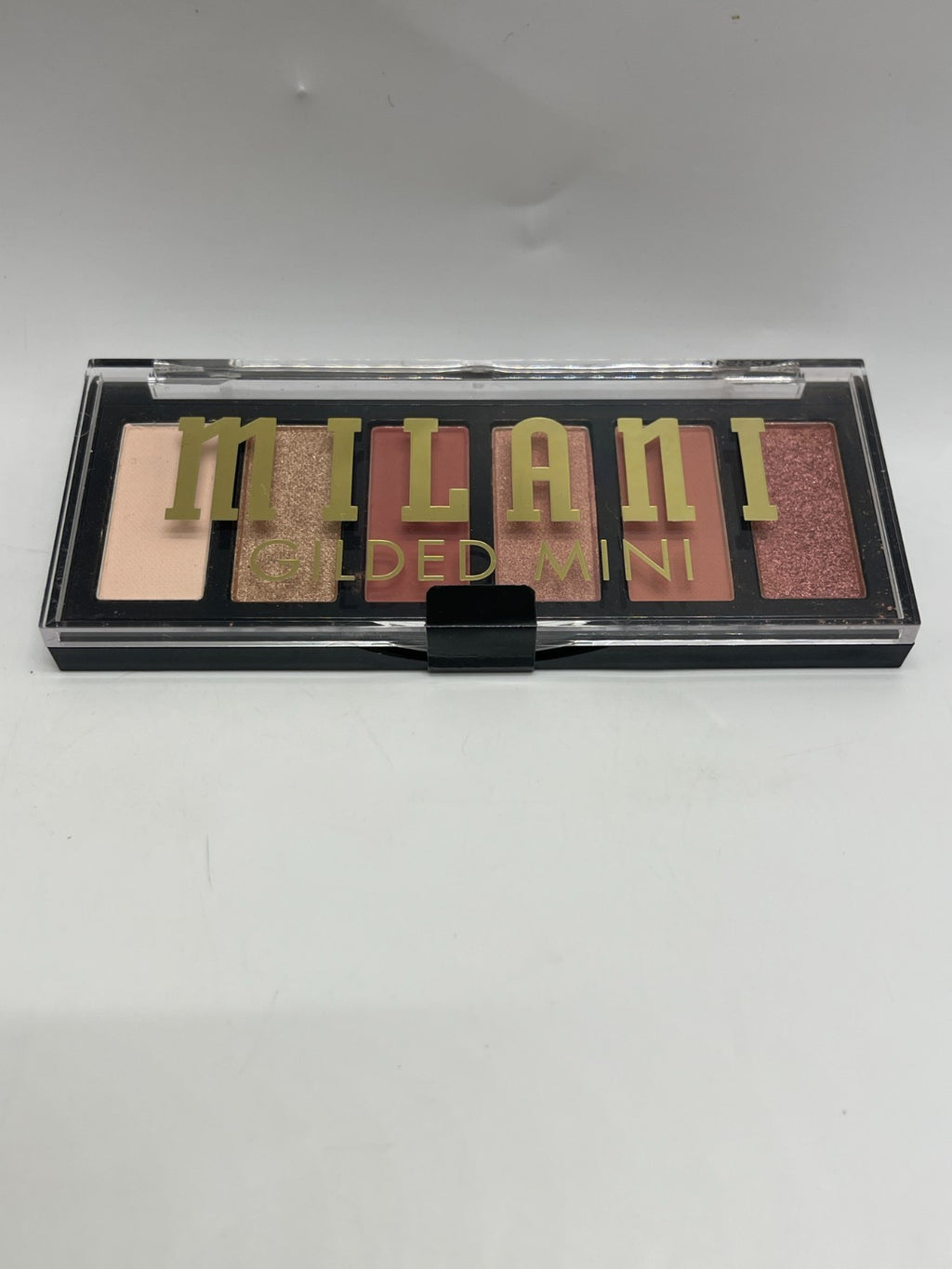 Milani Gilded Mini Eyeshadow Palette - 6 Matte & Shimmer Shades, Rose Tones