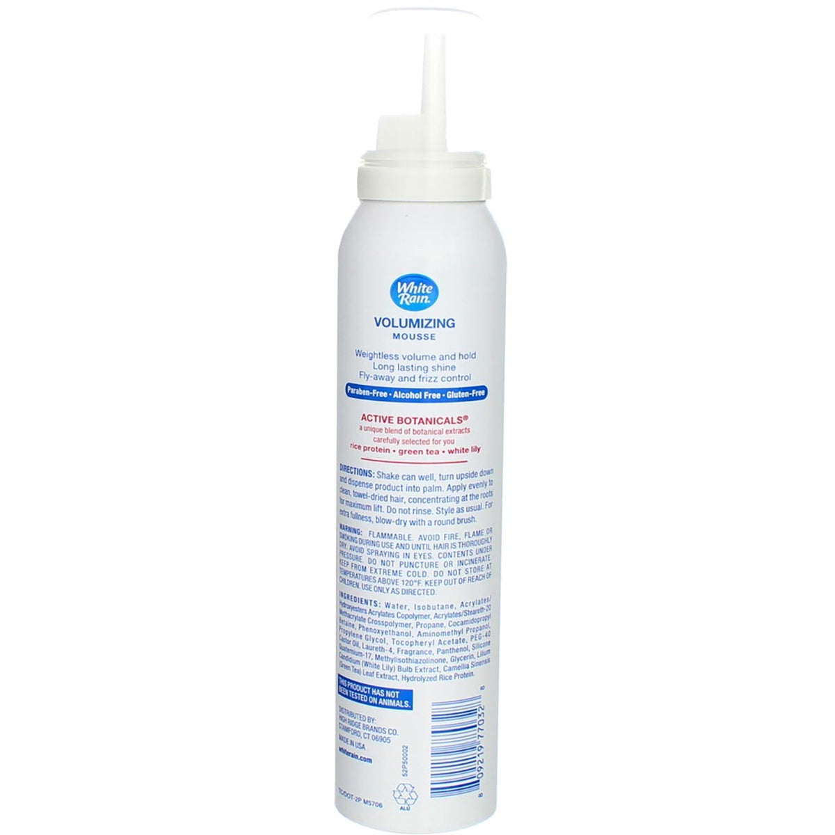White Rain Volumizing Hair Mousse - 5 oz Pack, Lift & Hold