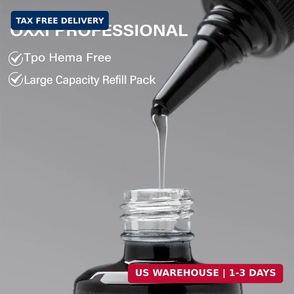 Large 50ML Rubber Base Coat Gel Nail Polish Hema & Tpo Free, Professional Refill