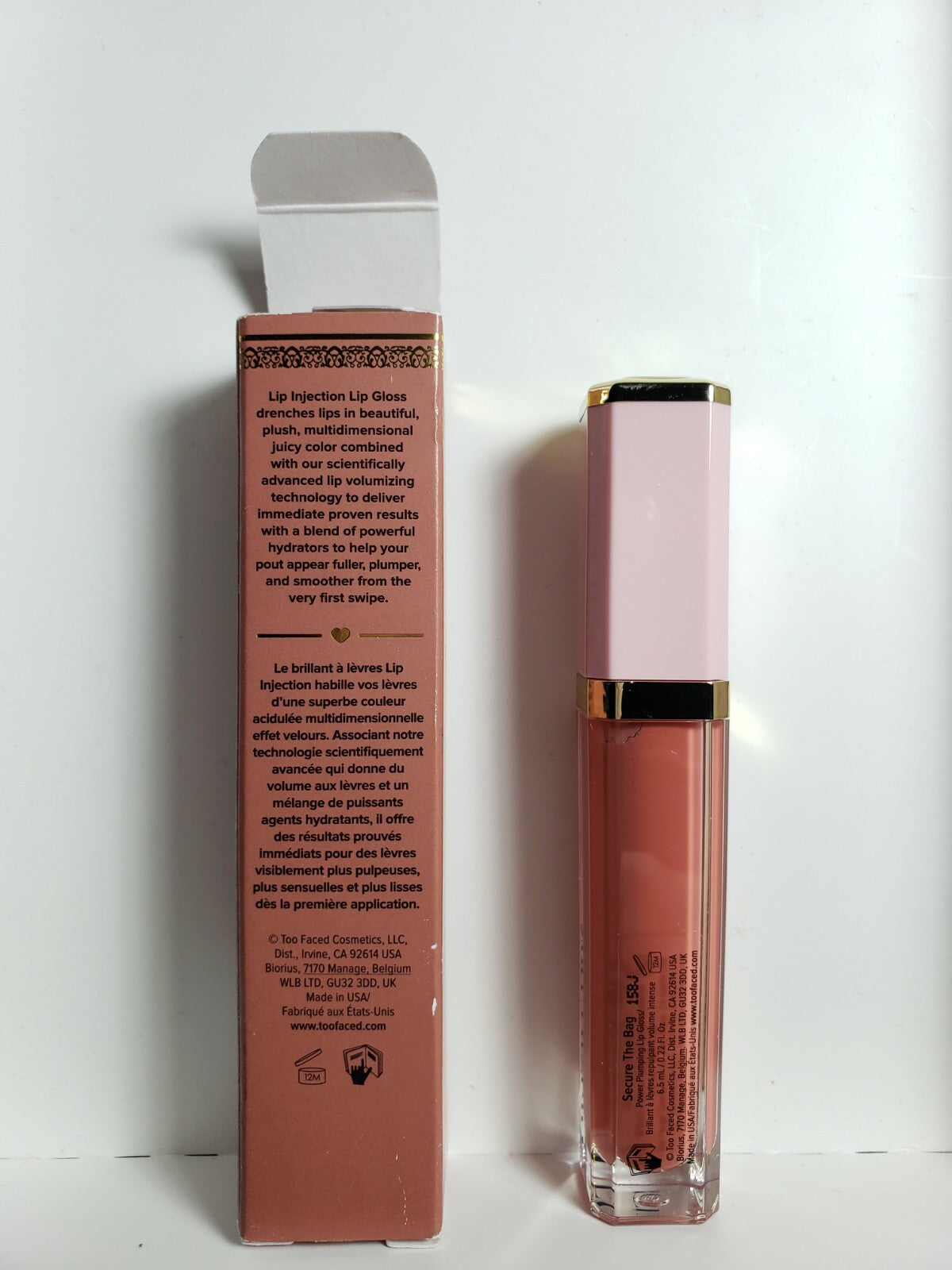 Lip Plumper gloss - Too Faced Lip Injection Power Secure The Bag New In Box