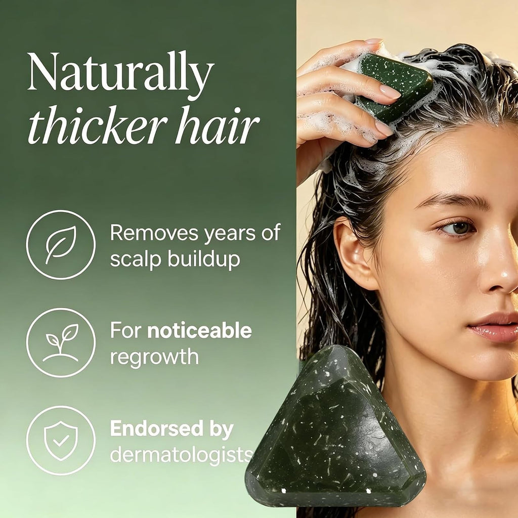Korean Scalp Revival Bar Rosemary & Amino Acids for Hair Loss & Hydration