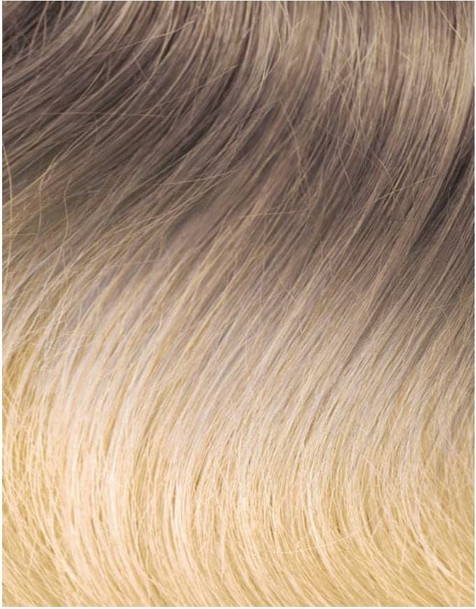 HairTalk 2 Bundles 21-Inch Hand Tied Remy Hair Extensions Blonde 613/18R
