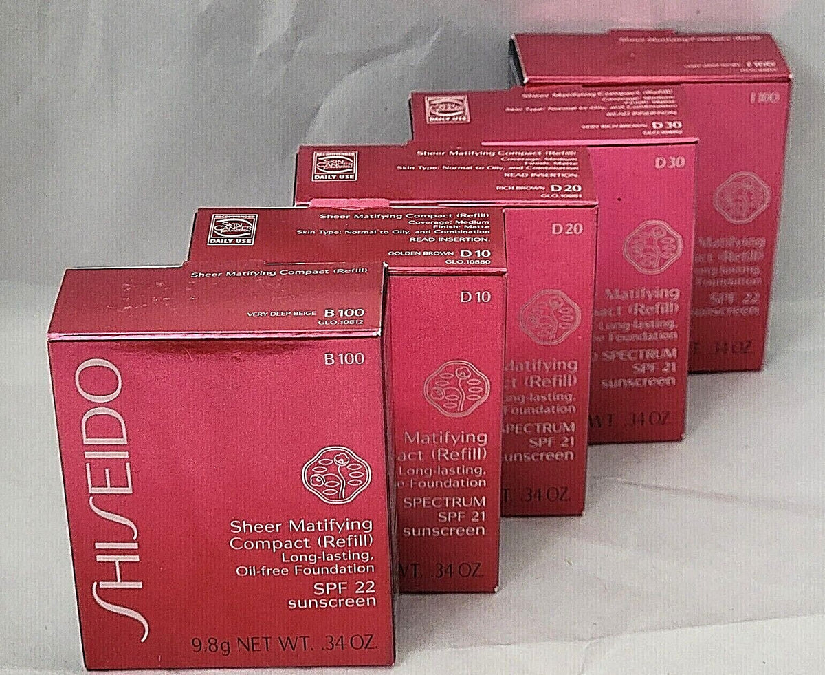Matifying Compact Foundation Refill - Long-Lasting Oil-Free Makeup