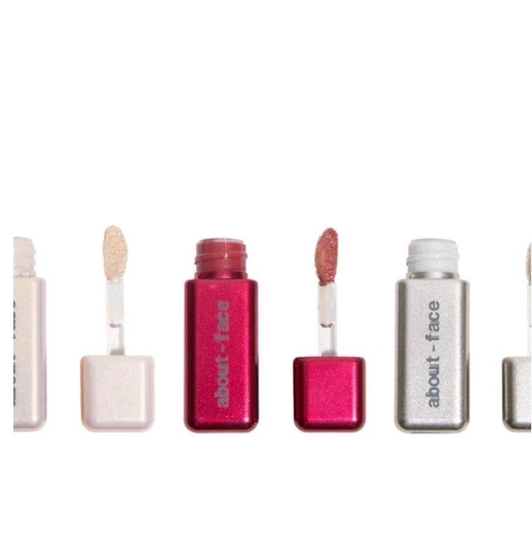 About-Face Fractal Eye Paint Minis - 3 Colors Glitter Eye Shadow Set