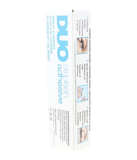 Latex Lash Adhesive for False Eyelashes - Clear, Safe, 1 Pack