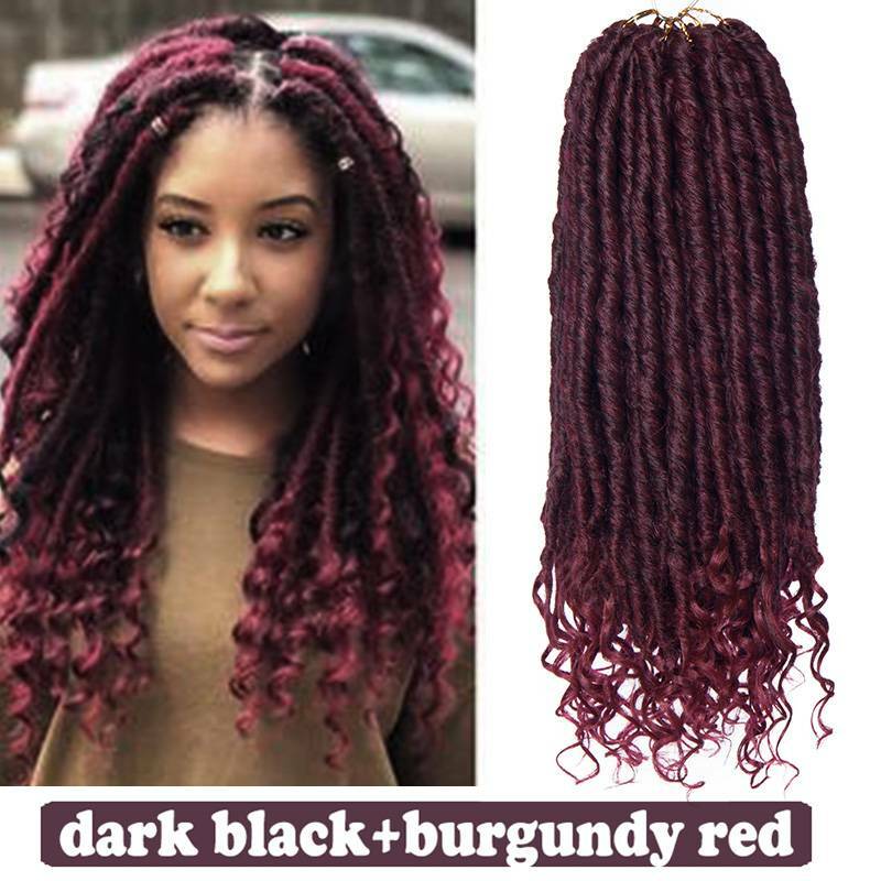 Premium Crochet Locs Faux Braiding Hair Extensions - Soft & Tangle-Free