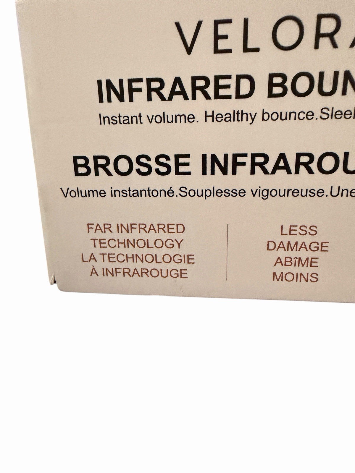 Infrared Hot Air Hair Brush for Volume & Shine - Velora Bounce Brush