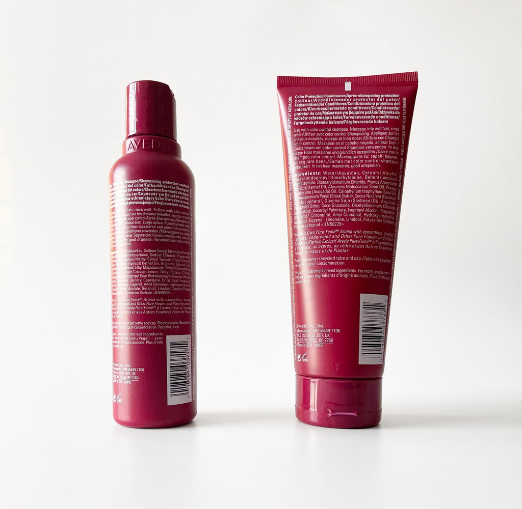 Color Control Shampoo & Conditioner Duo Set - Sulfate-Free, Vegan Hair Care for Color-Treated Hair