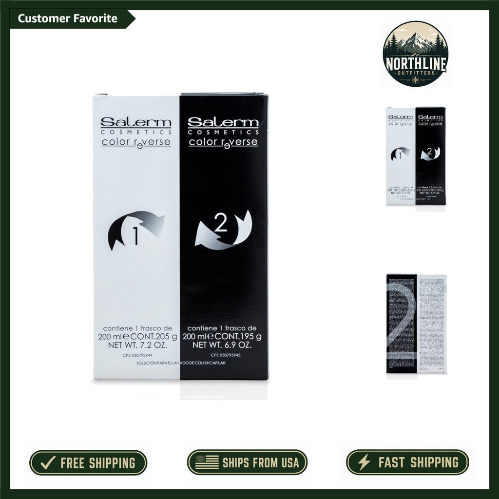 Natural Hair Dye Removal System - Color Reverse for Salon & Home Use