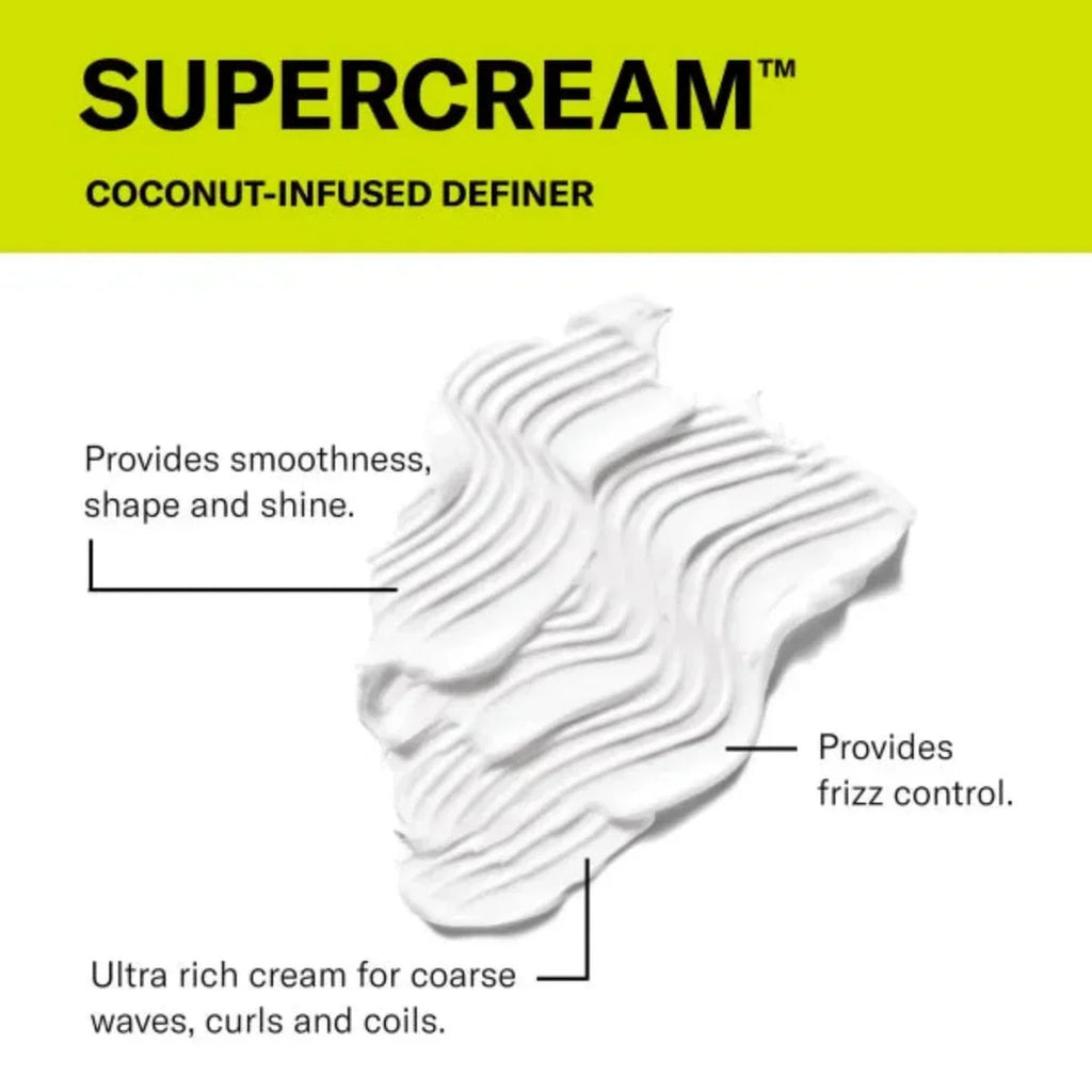 Moisturizing Curl Definer Cream for Curly & Wavy Hair - Coconut Scent