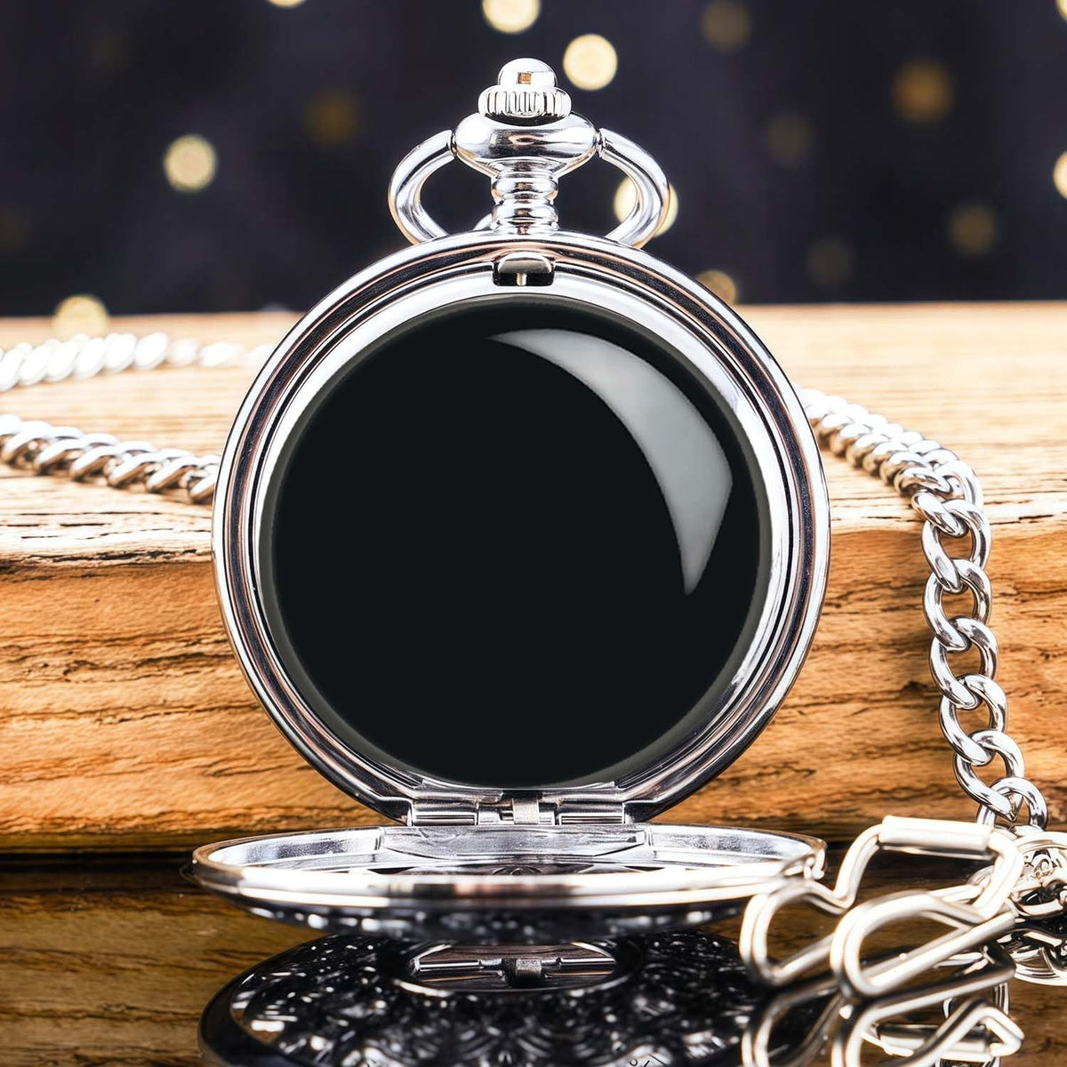 Natural Obsidian Scrying Mirror for Divination, Witchcraft & Meditation