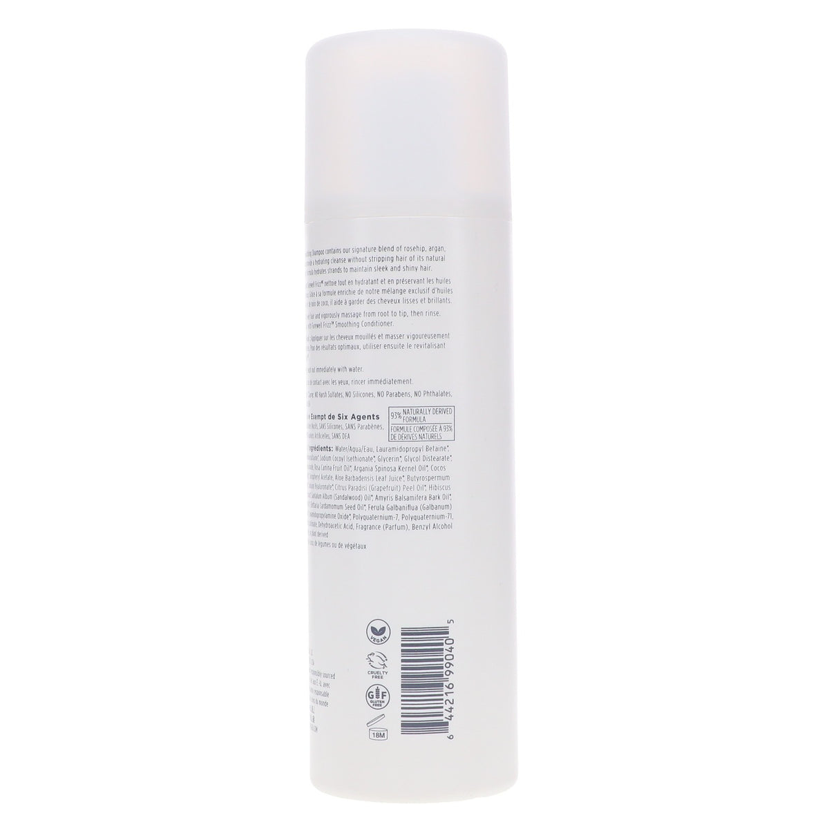 Sulfate-Free Smoothing Shampoo for Frizz Control – 8 oz