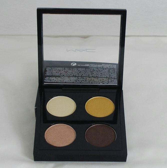 MAC Eye Shadow Palette X 4 Devilishly Dark - Discontinued in Box