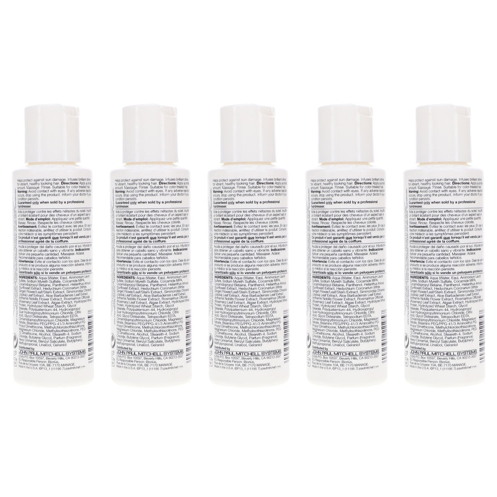 Paul Mitchell Color Protect Daily Shampoo 3.4 oz 5 Pack - Sulfate & Paraben-Free