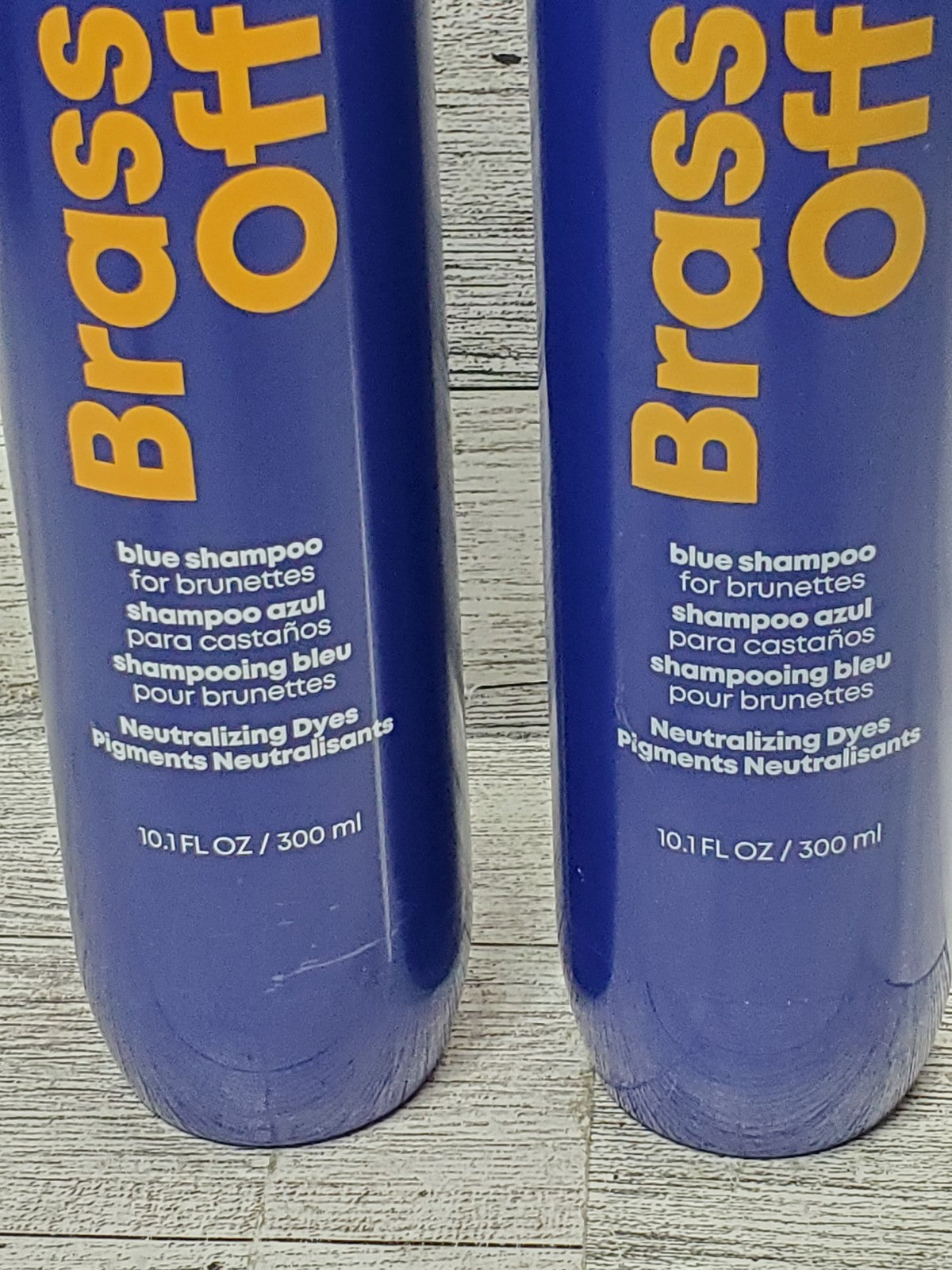 Blue Toning Shampoo for Color Treated Hair - 10.1 oz Duo Pack