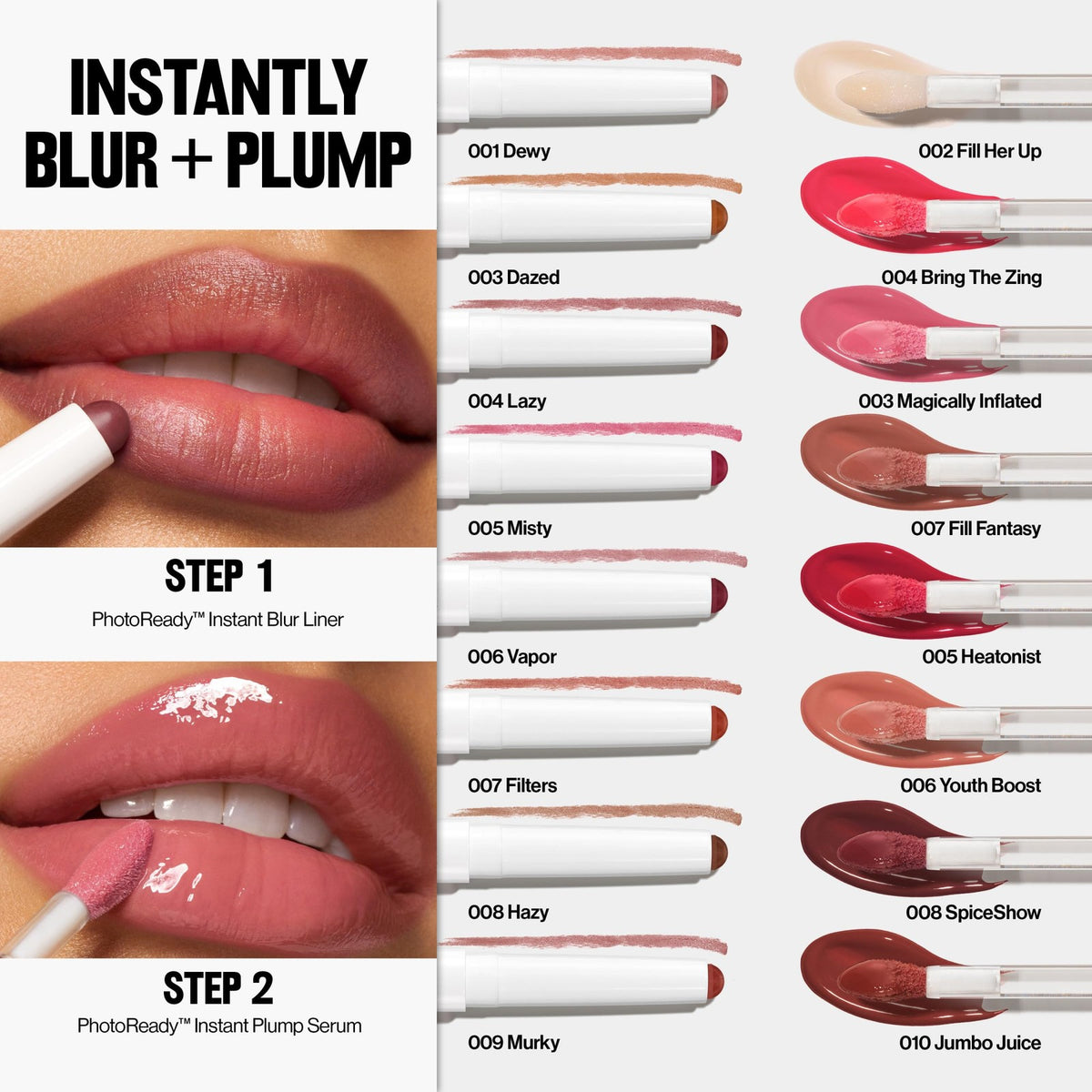 Lip Plumper Serum - Youthful, Glossy, Moisturizing Lip Care