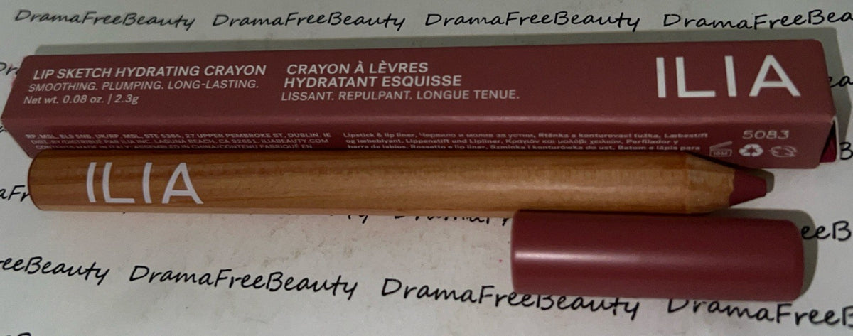 Ilia Lip Sketch Hydrating Lipstick & Lip Liner Crayon in Deco 2.3g