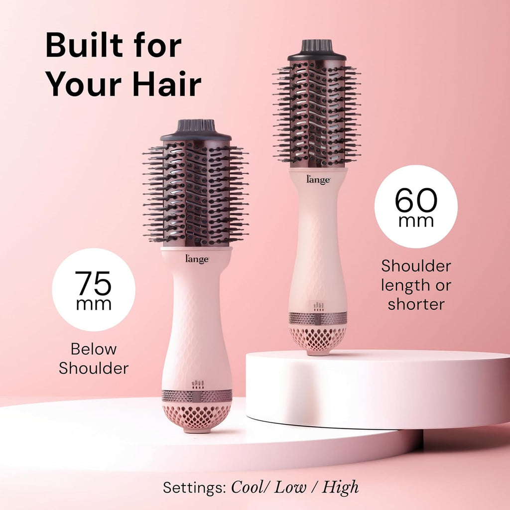 2-in-1 Titanium Blow Dryer Brush for Frizz Control & Salon Blowouts