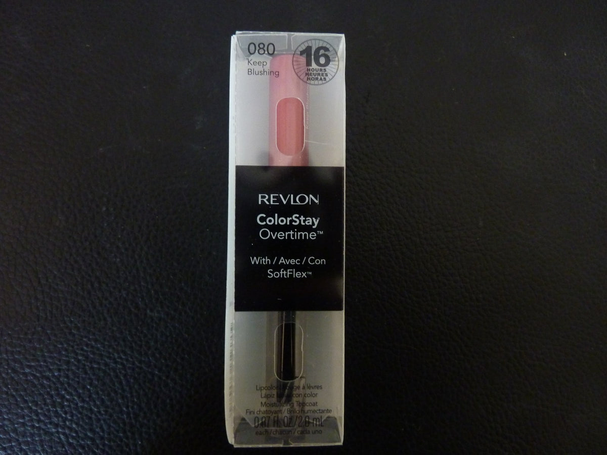 Revlon ColorStay Overtime Lip Color Keep Blushing 080 Long-Lasting Lipstick