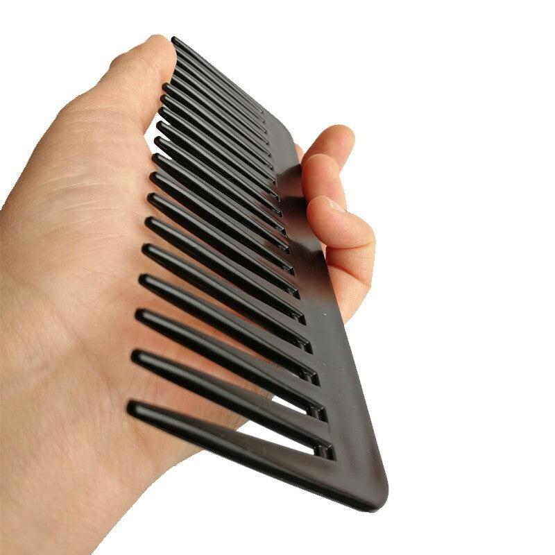 Wide Tooth Anti-Static Heat-Resistant Hair Comb for Detangling, Large Size
