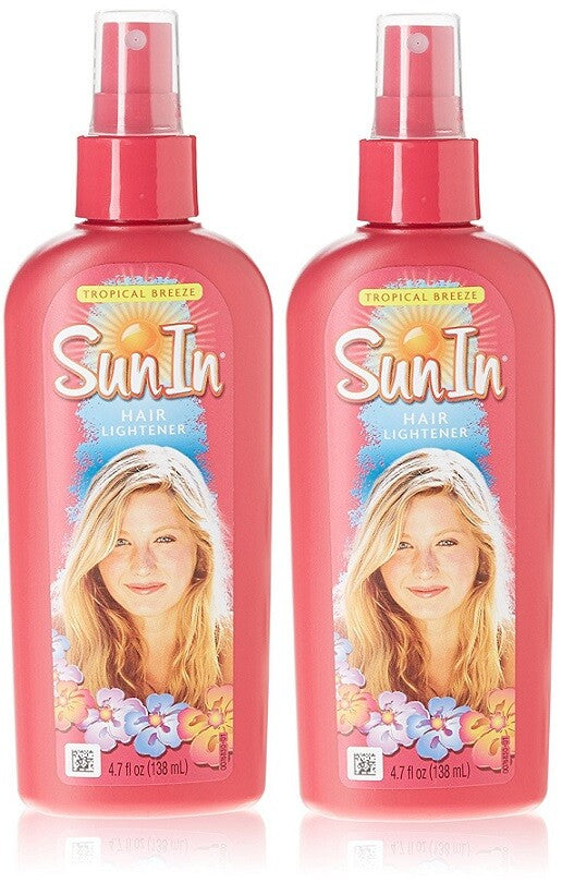 Sun-In Hair Lightener Tropical Breeze 2 Pack - Blonde & Brunette Highlights