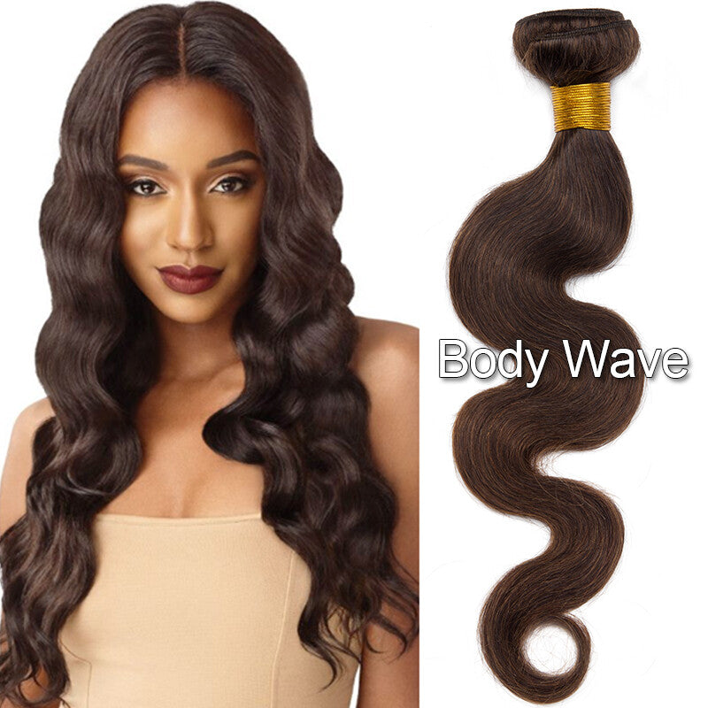 Virgin Human Hair Extensions Body Wave Weave - Multiple Sizes & Colors
