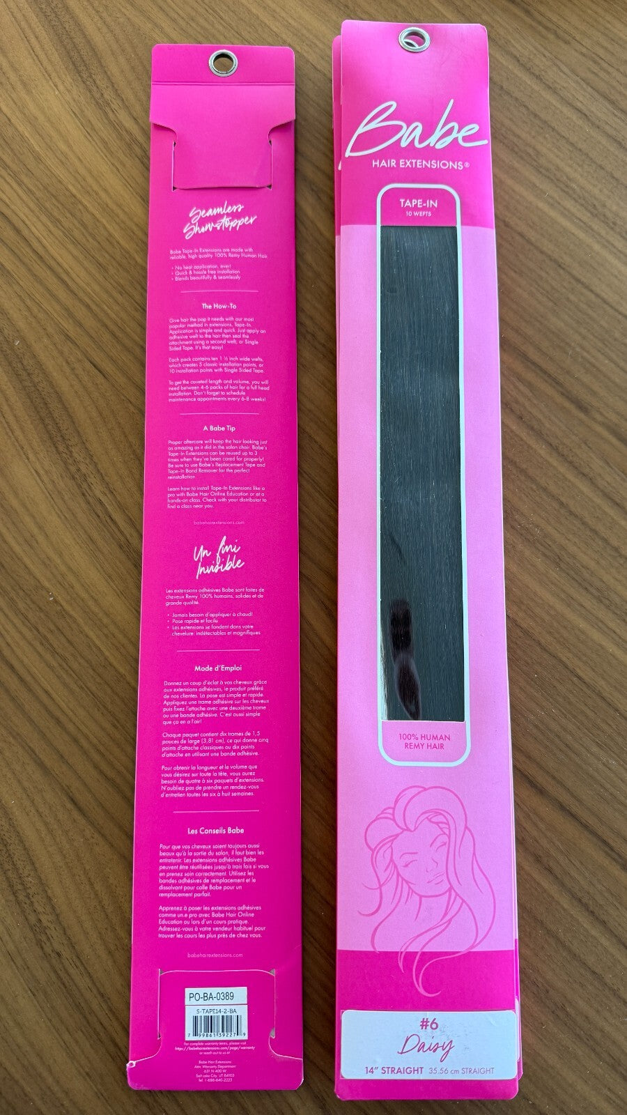 Remy Human Hair Tape-In Extensions 14 Inch Straight Multiple Shades